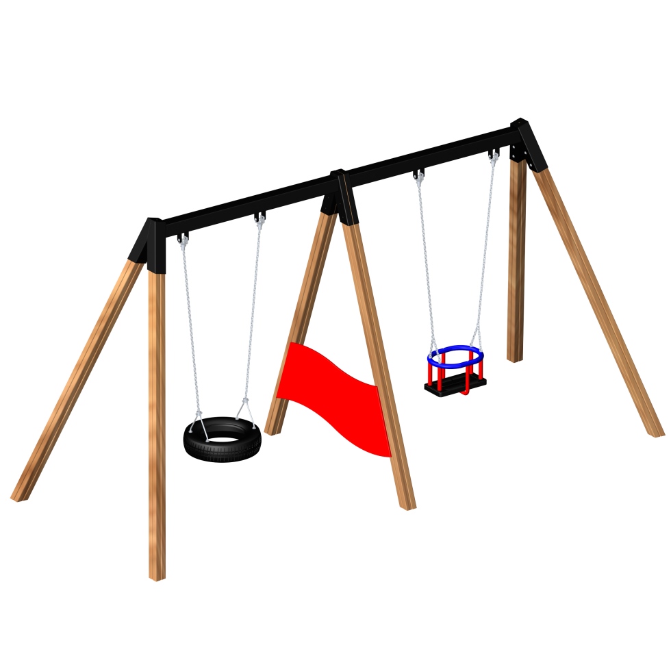 Huśtawka podwójna 1 + 1